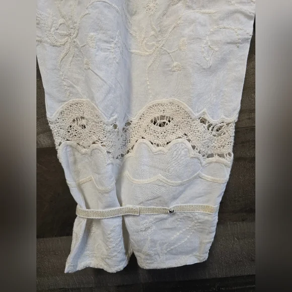 Free People Clementine Embroidered Trousers - Picture 5 of 6